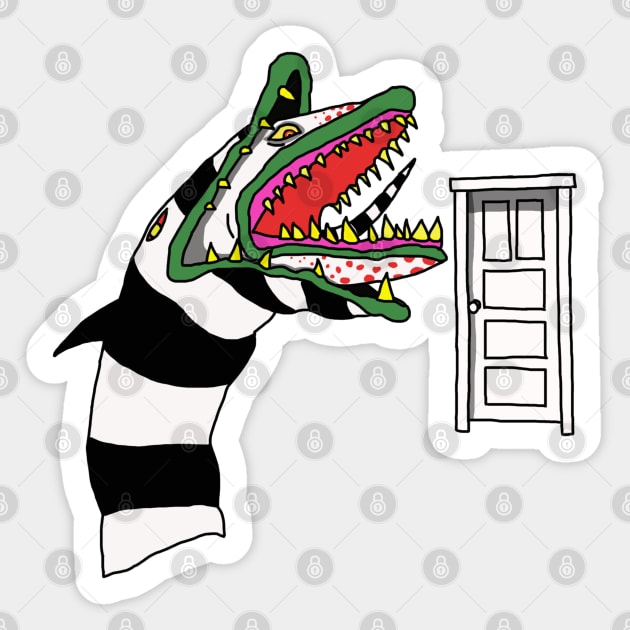 Sandworm Sticker by Lydia's Green Light Closet 